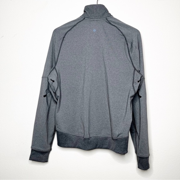 Lululemon Men’s Training Jacket in Heathered Dark Slate - Picture 10 of 13